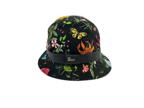 cappello gucci fiori|Gucci.